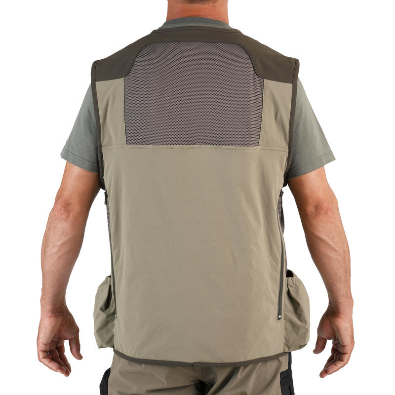 Lightweight and breathable 500 hunting vest light green