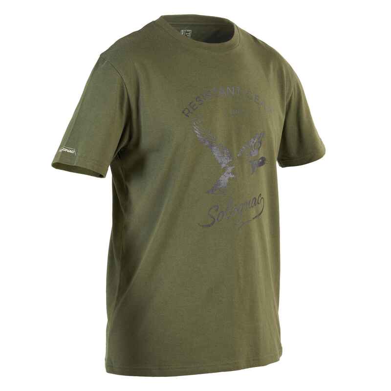 Jagd-T-Shirt 100 Ente grün 