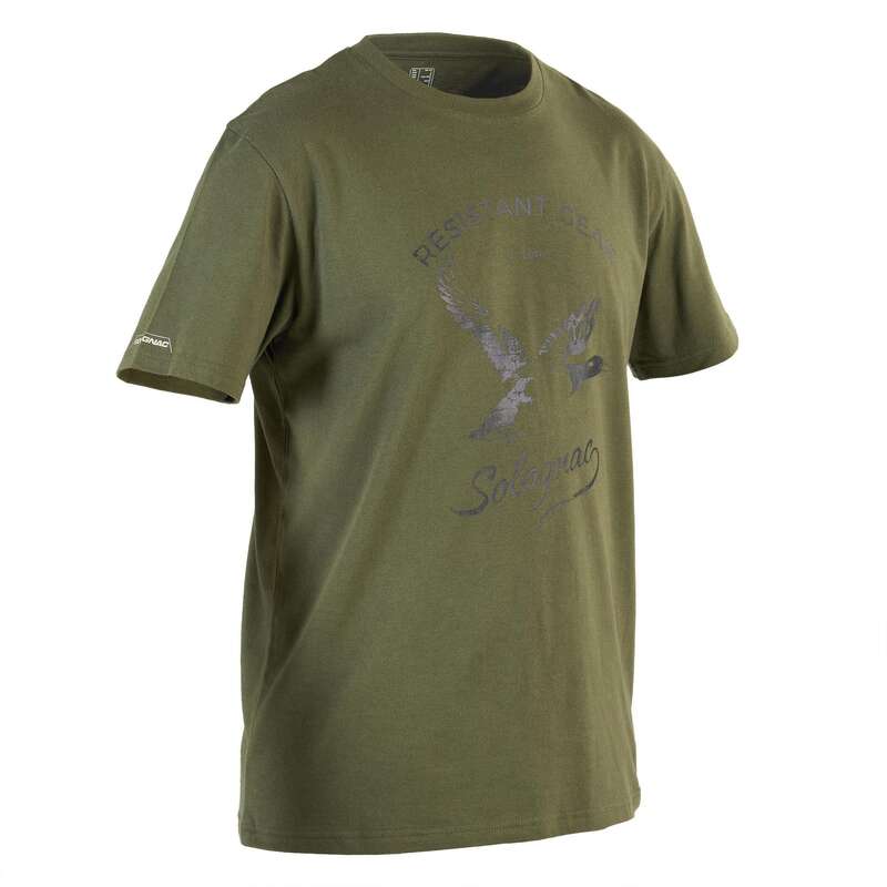 T-SHIRTS/POLOS Shooting and Hunting - T-Shirt 100 MC Duck SOLOGNAC - Hunting and Shooting Clothing