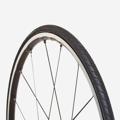 Buitenband voor racefiets triban protect light 700x25 + vouwband / etrto 25-622