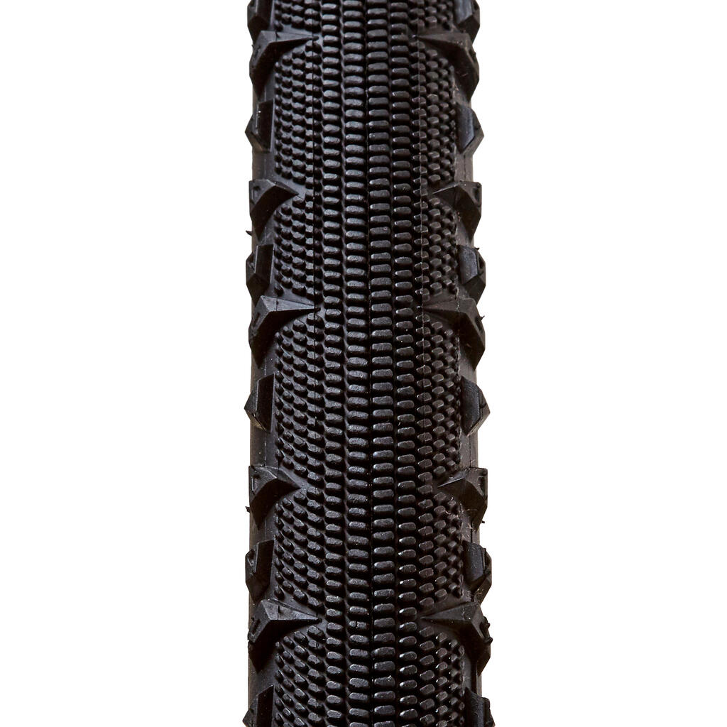 Flex Bead Light Gravel Tyre 700X38 - Black