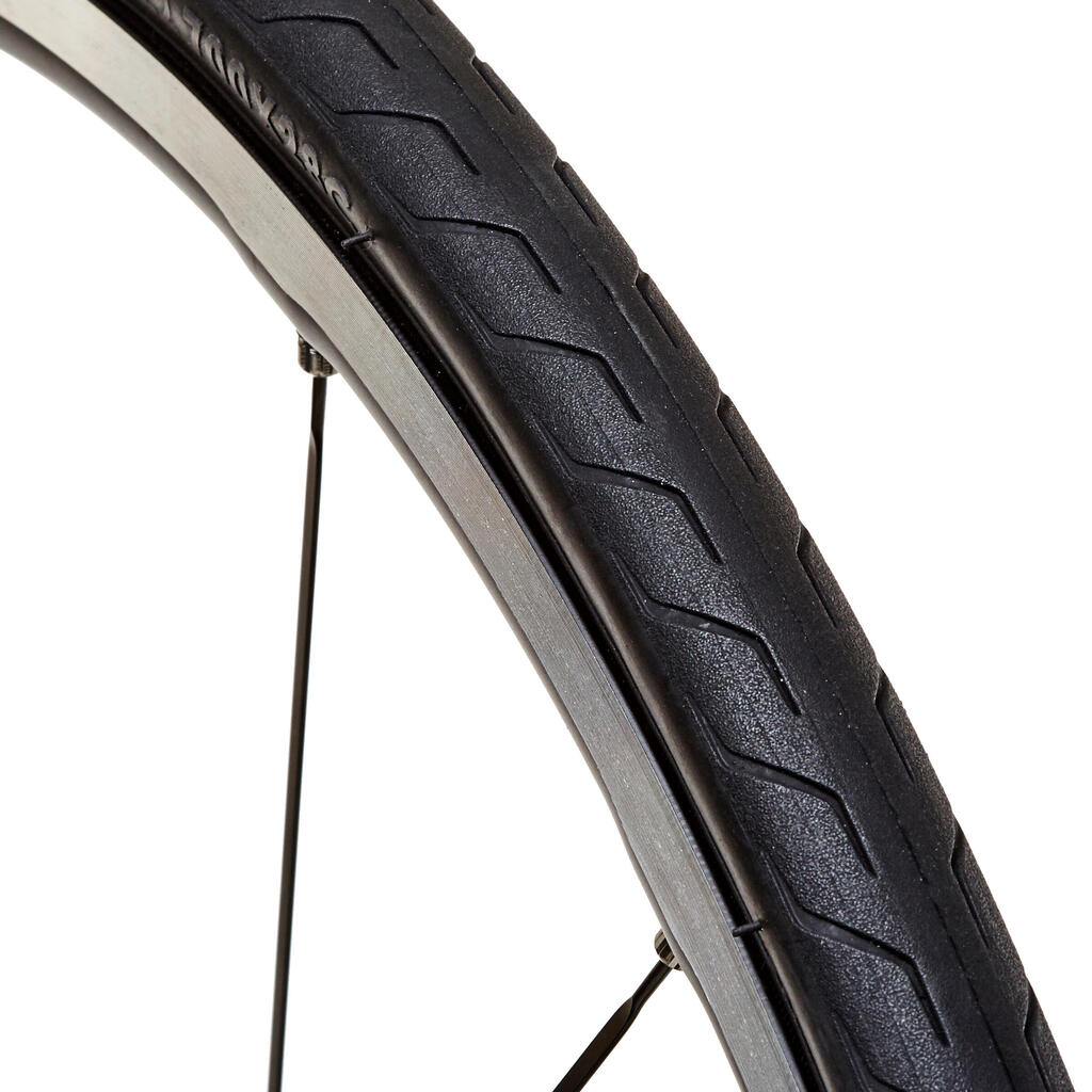 Šosejas velosipēda riepa “Triban Protect Lightweight”, 700x28