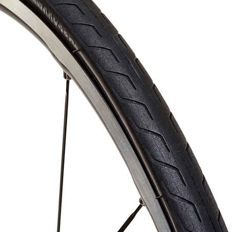 Triban Protect Lightweight Road Bike Tyre 700x28