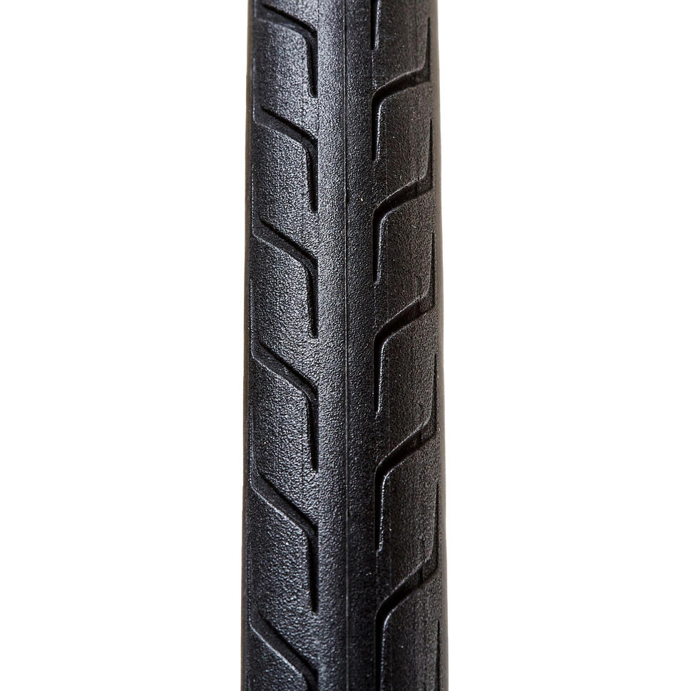 Opona do roweru szosowego TRIBAN PROTECT 700 X 25 ze sztywną stopką/ETRTO 25-622