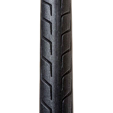 Standžiabriaunė plento dviračio padanga „Triban Protect“, 650 x 25 / 25-571
