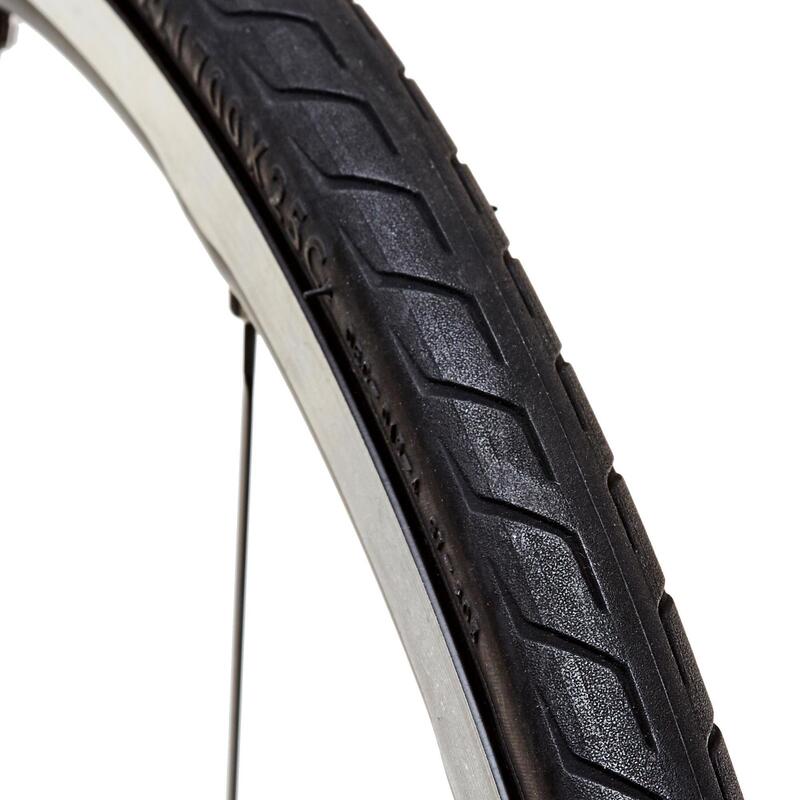 Buitenband voor racefiets Triban Protect Light 700x25 + vouwband / ETRTO 25-622