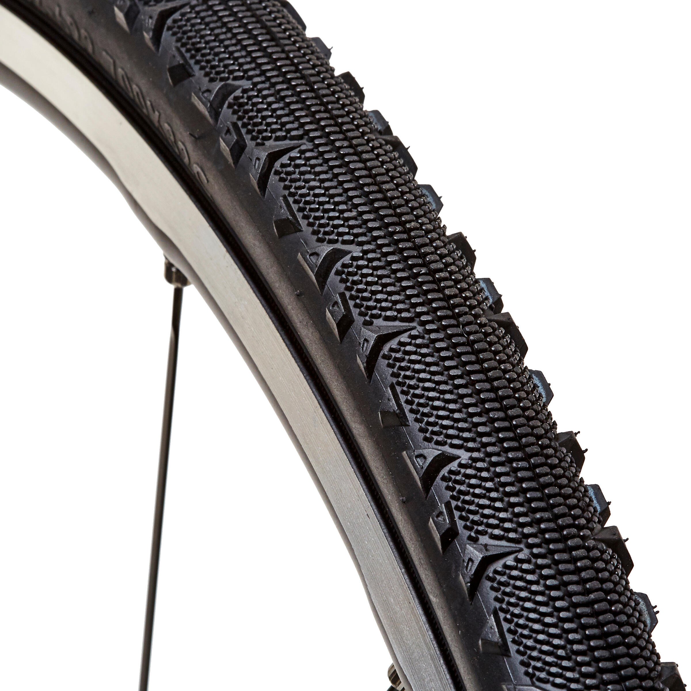 Flex Bead Light Gravel Bike Tire 700 x 38 - BTWIN