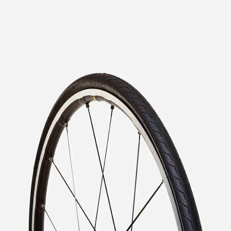 Btwin Protect Light, Road Bike Tire 700 x 28