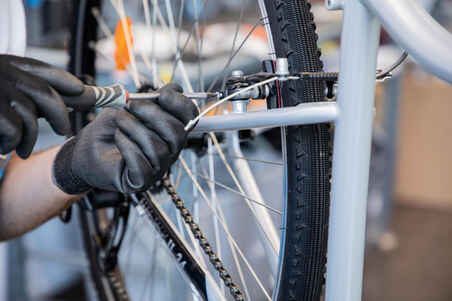 Hybrid Bike Riverside 120 - Metal Grey