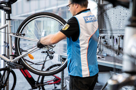 Fahrrad Radsport Kundendienst City Bike Elops