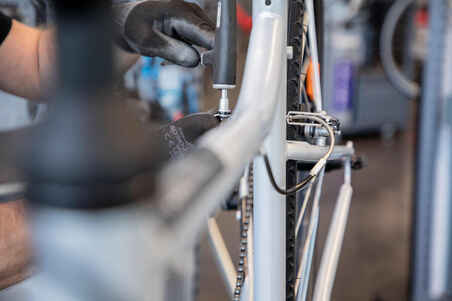 Hybrid Bike Riverside 120 - Metal Grey