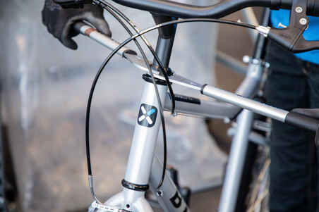 Hybrid Bike Riverside 120 - Metal Grey