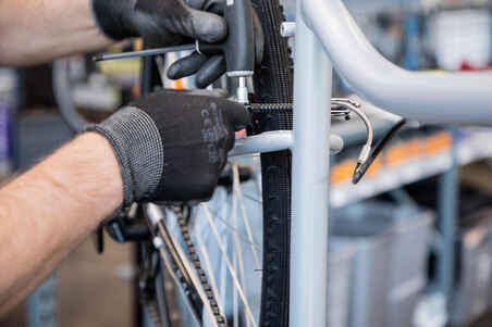 Hybrid Bike Riverside 120 - Metal Grey