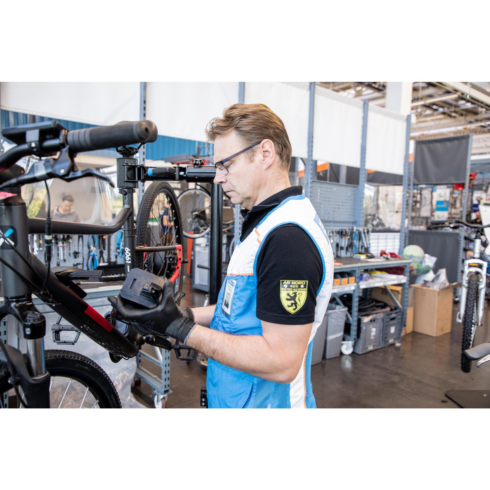 Decathlon shop bike repairs