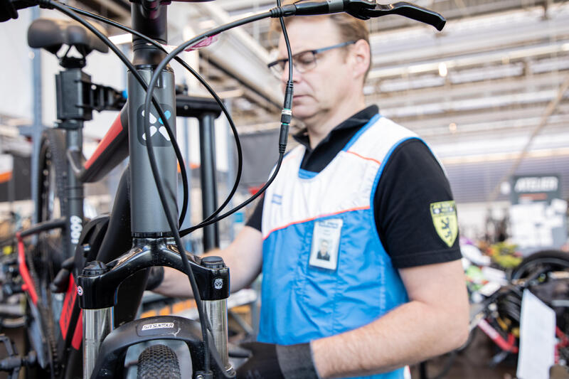 Changement faisceau électrique modèle Elops/Tilt