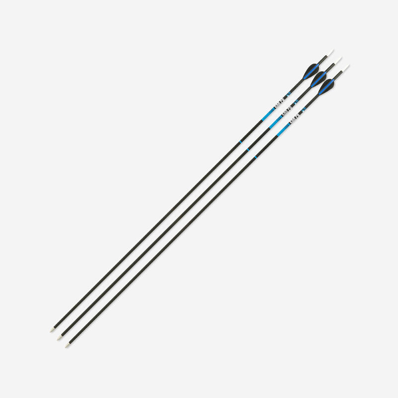 Carbon Arrows for Compound Bow Tri-Pack Club 500 CB