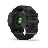 GPS-Multisportuhr Fenix 6 Pro grau schwarzes Armband