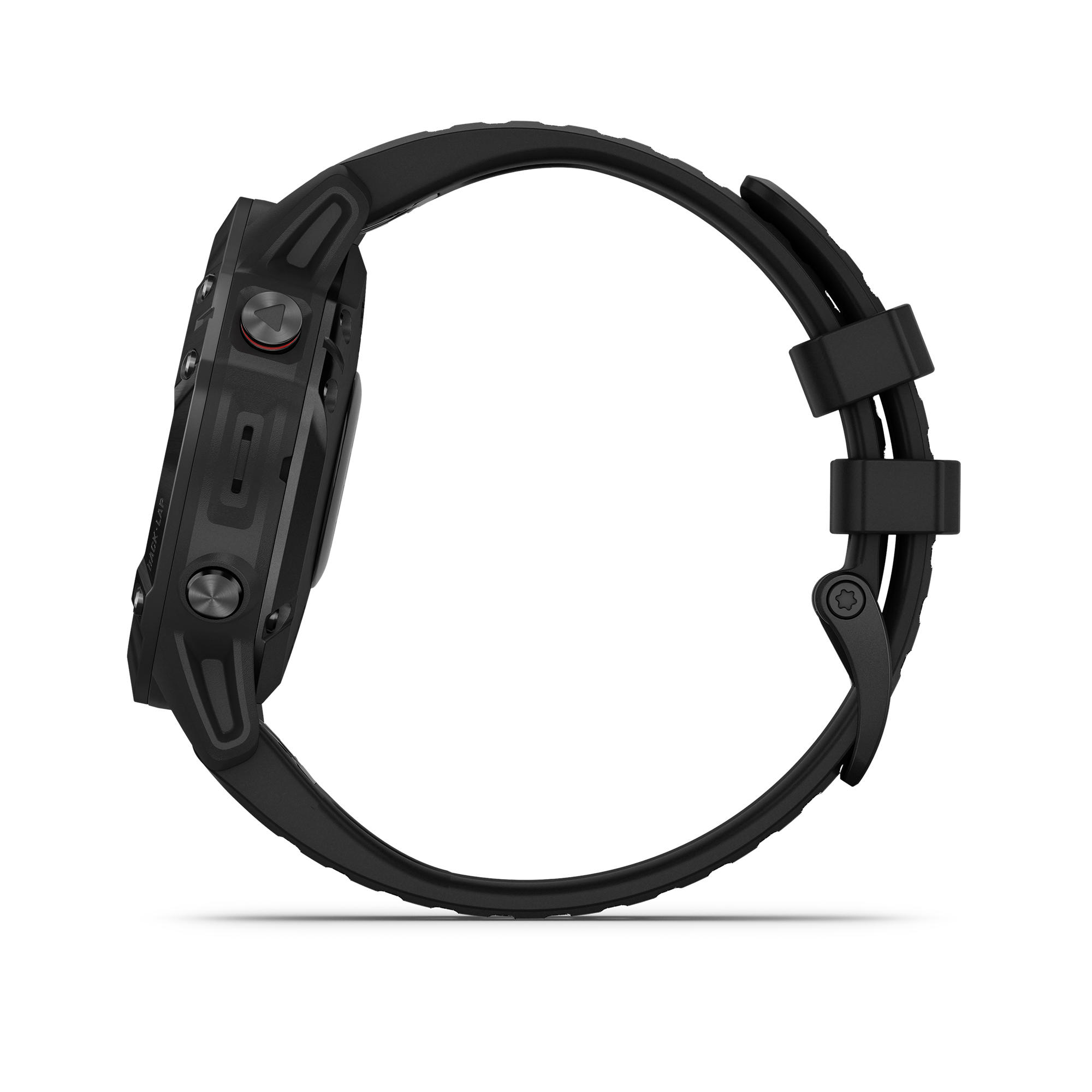 MULTISPORTS GPS WATCH FENIX 6 PRO - GREY WITH BLACK STRAP - Decathlon