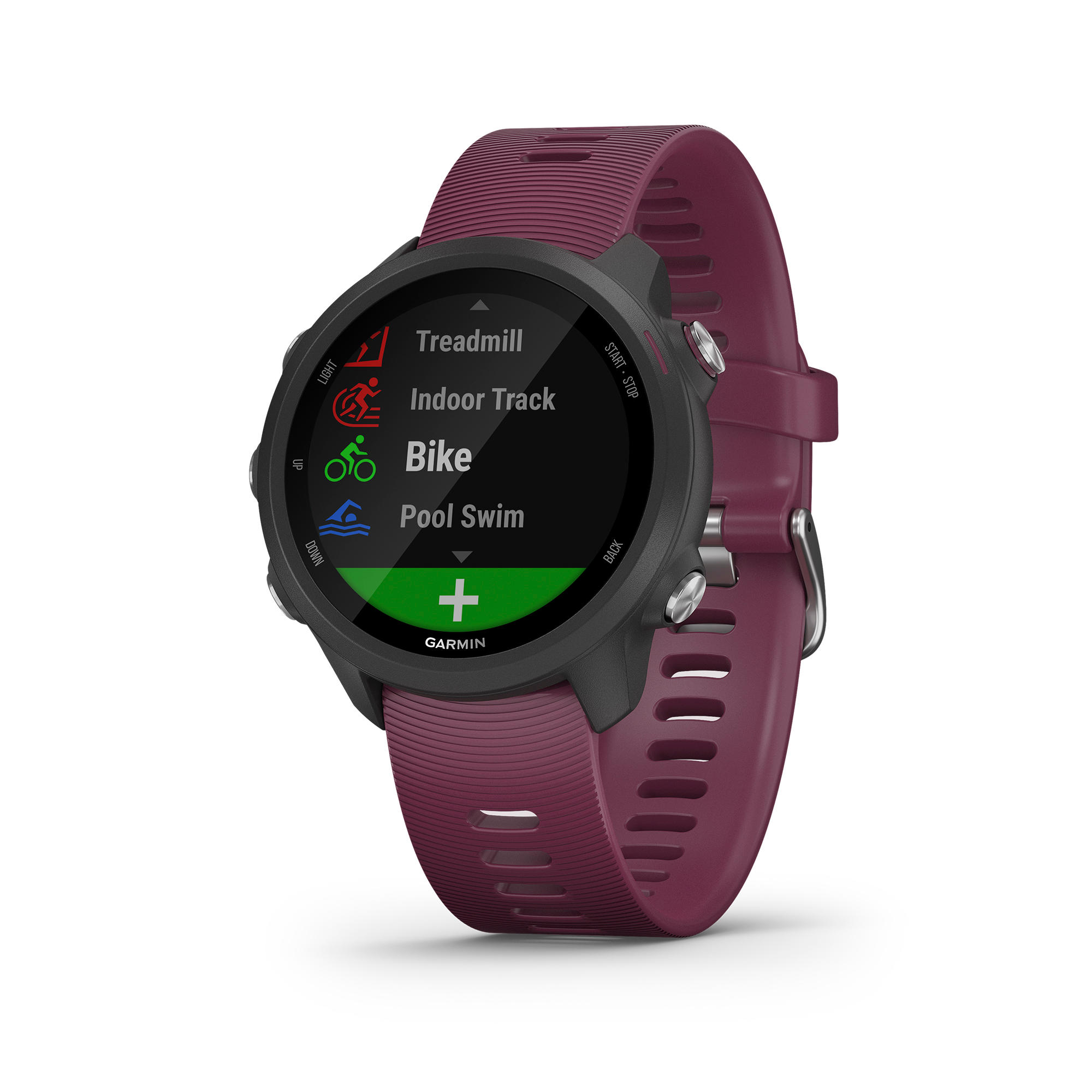 Orologio gps cardio FORERUNNER 245 viola GARMIN | DECATHLON
