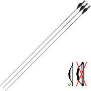 Archery Steel Arrows Discovery 100 (Pack of 3)