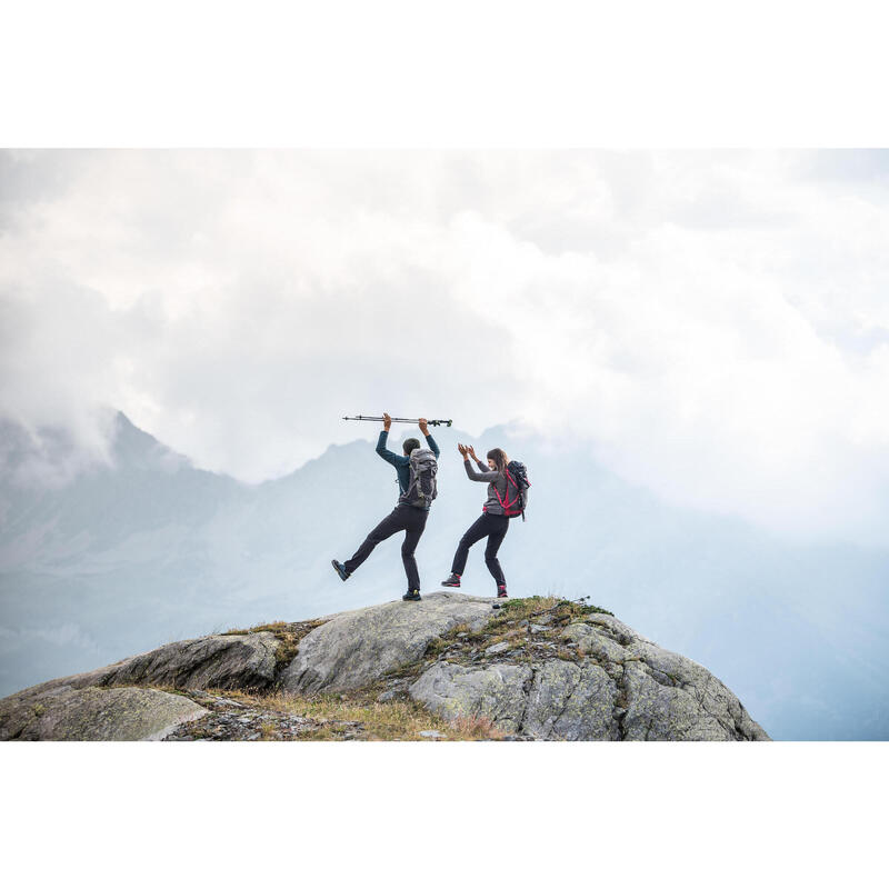 Polaire de randonnée montagne femme, MH100 blanc