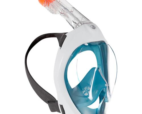 Easybreath 500 surface snorkelling mask dark turquoise