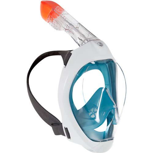Masque Easybreath de surface Adulte - 500 Bleu avec sac