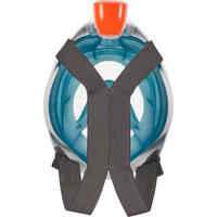 Máscara Snorkel Easybreath. Tallas S/M y M/L azul