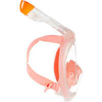 Adult’s Easybreath Surface Mask - 500 Coral with bag