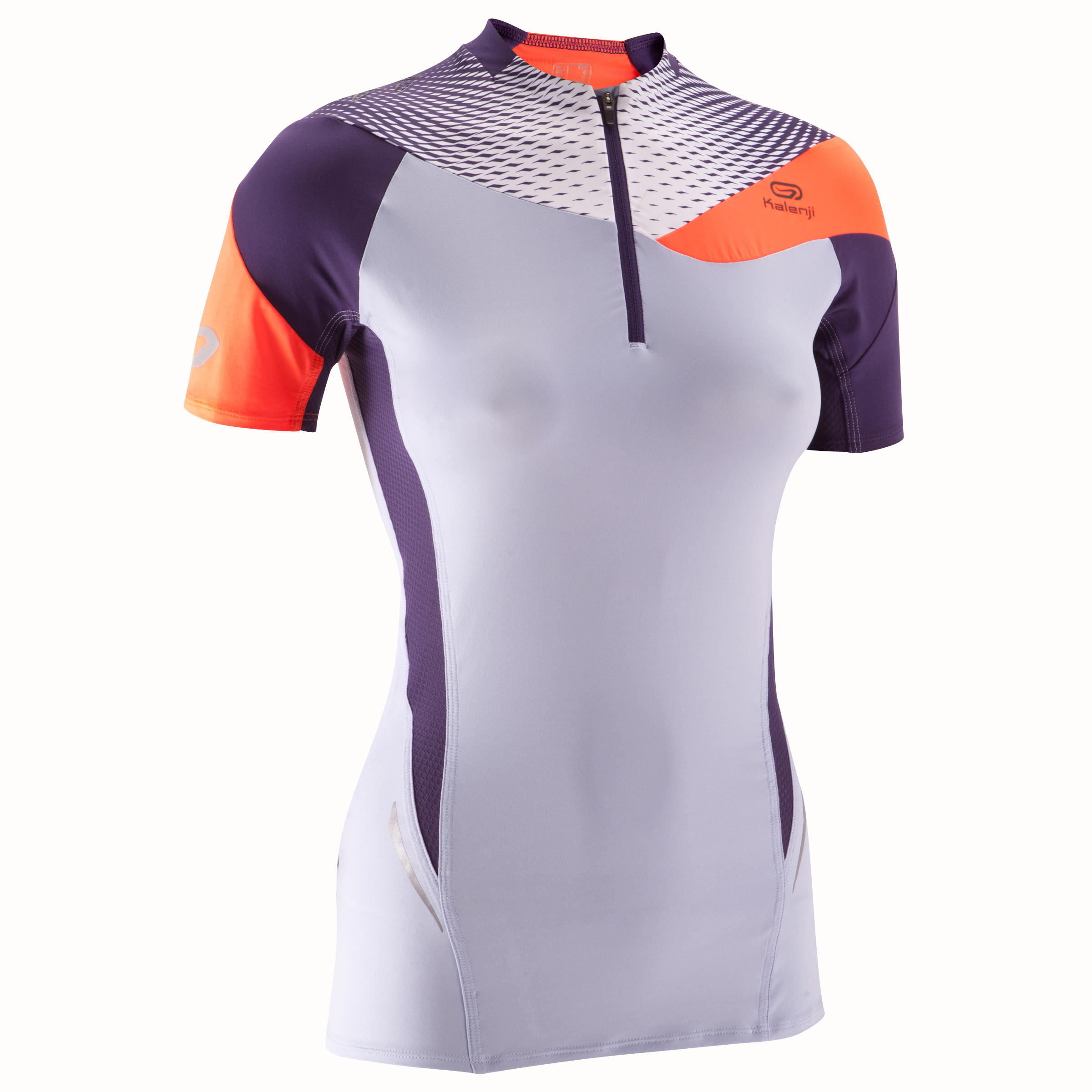 KALENJI Perf Trail Women's Running Short-Sleeved T-shirt - Mauve/Purple