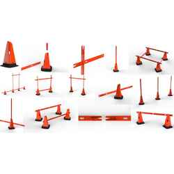 30cm Weighted Training Cones 4-Pack Modular - Orange