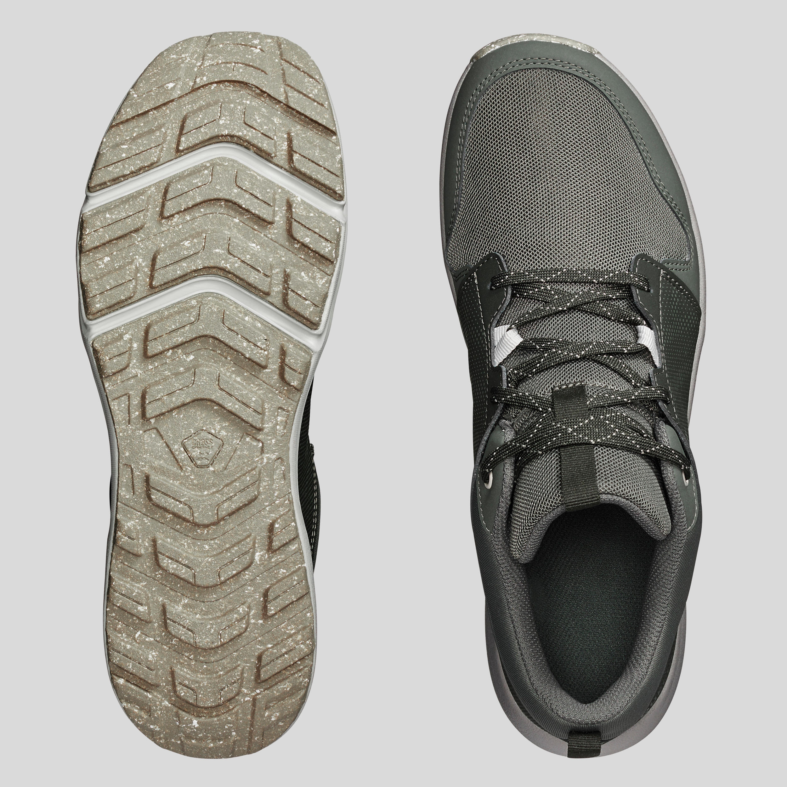scarpe da ginnastica verde militare