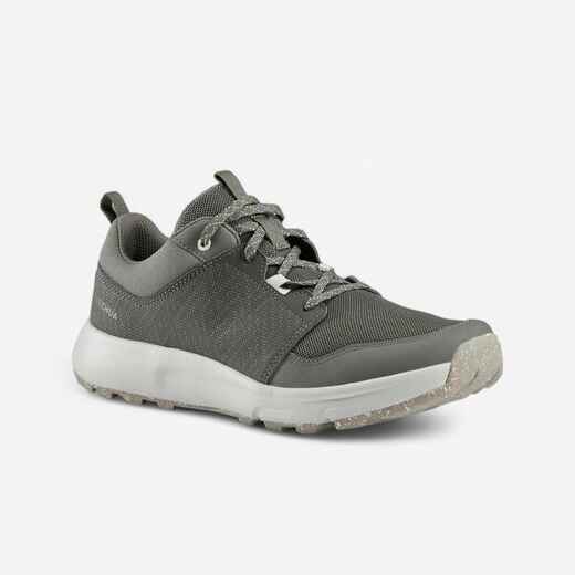 
      Wanderschuhe Naturwandern NH150 Damen khaki 
  