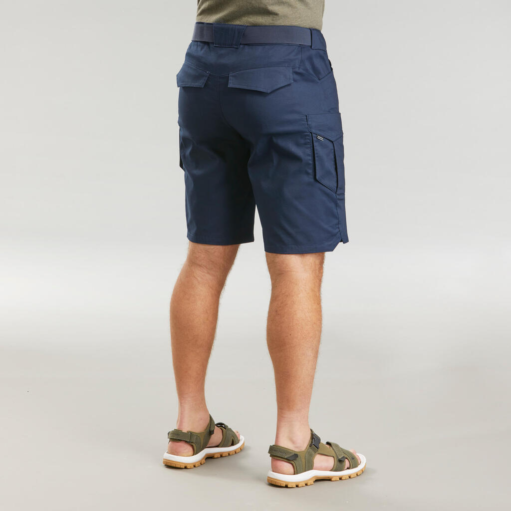 SHORT SENDERISMO HOMBRE FRESH NH500 NEGRO