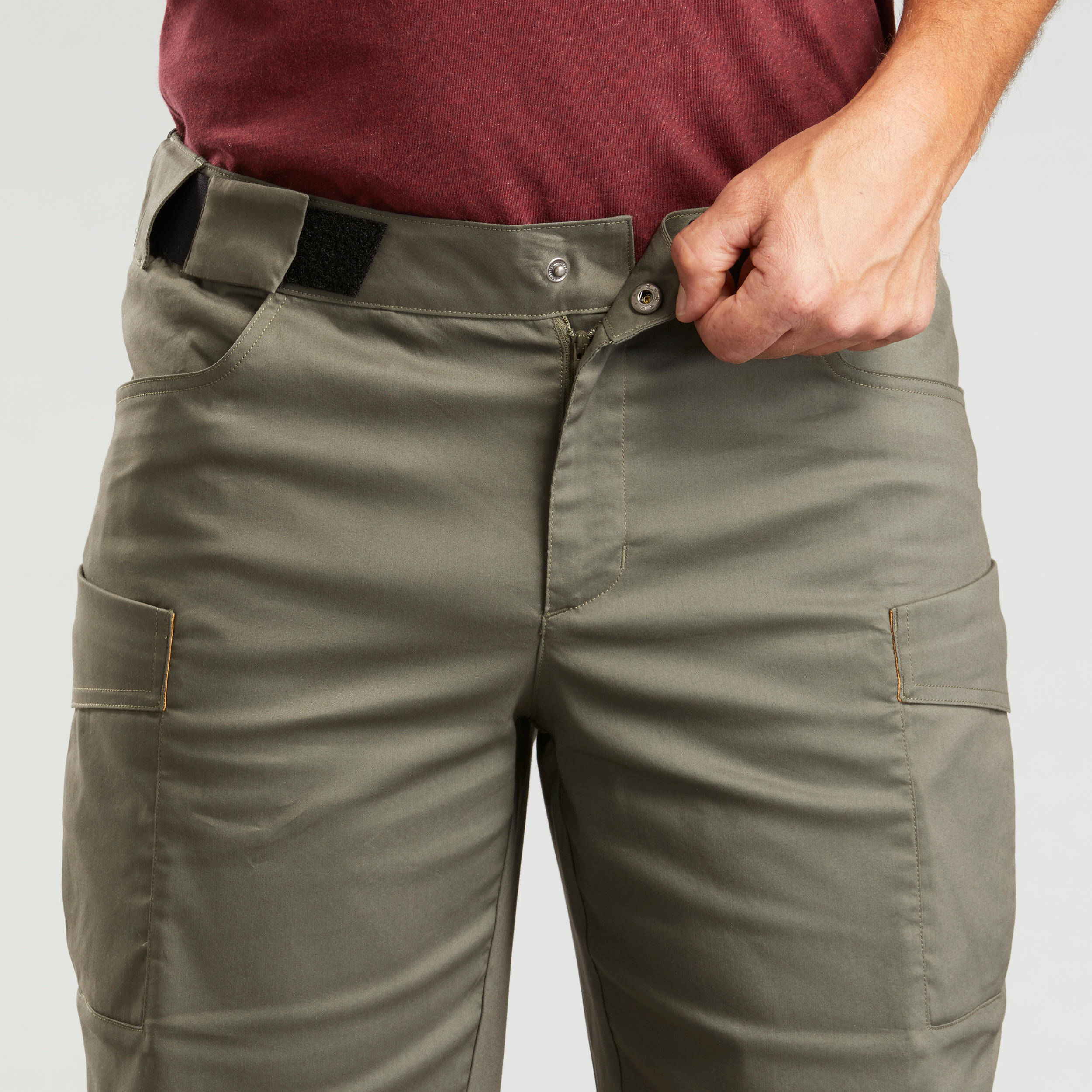 Men's Hiking Shorts NH500 - Khakhi -  1