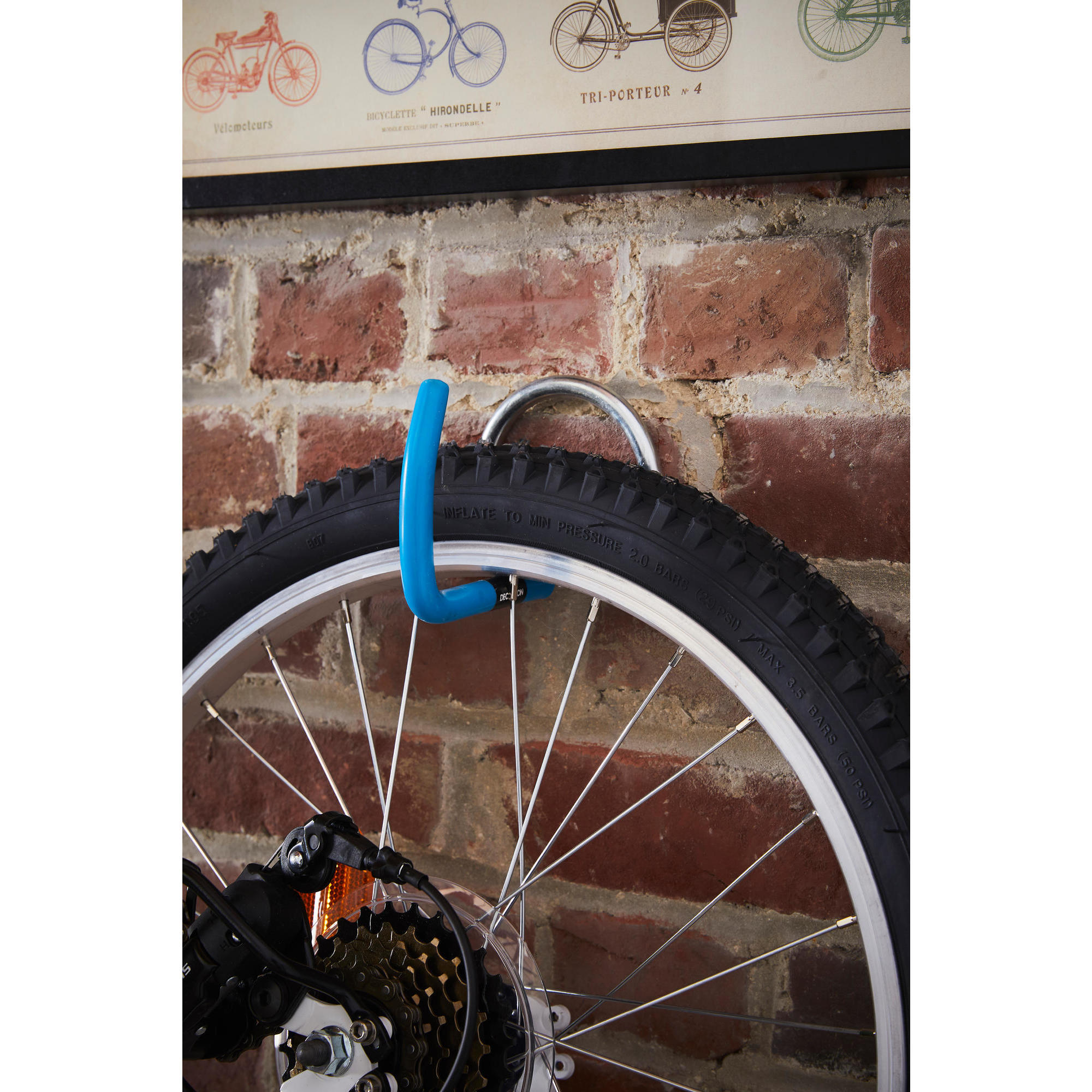 bike wall and ceiling rack