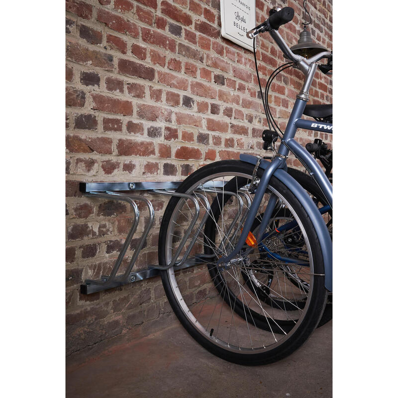 Ratelier Familial pour Vélo, Support de Rangement Vélo, Peut contenir 5  vélos, Dimensions: 132 x 32