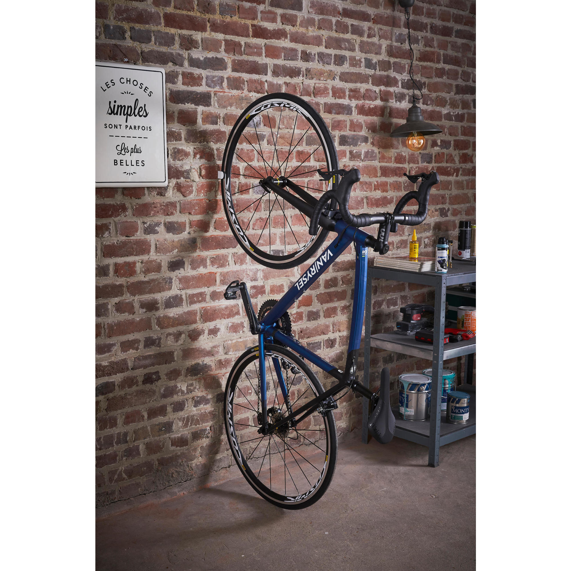 cycle wall mount decathlon