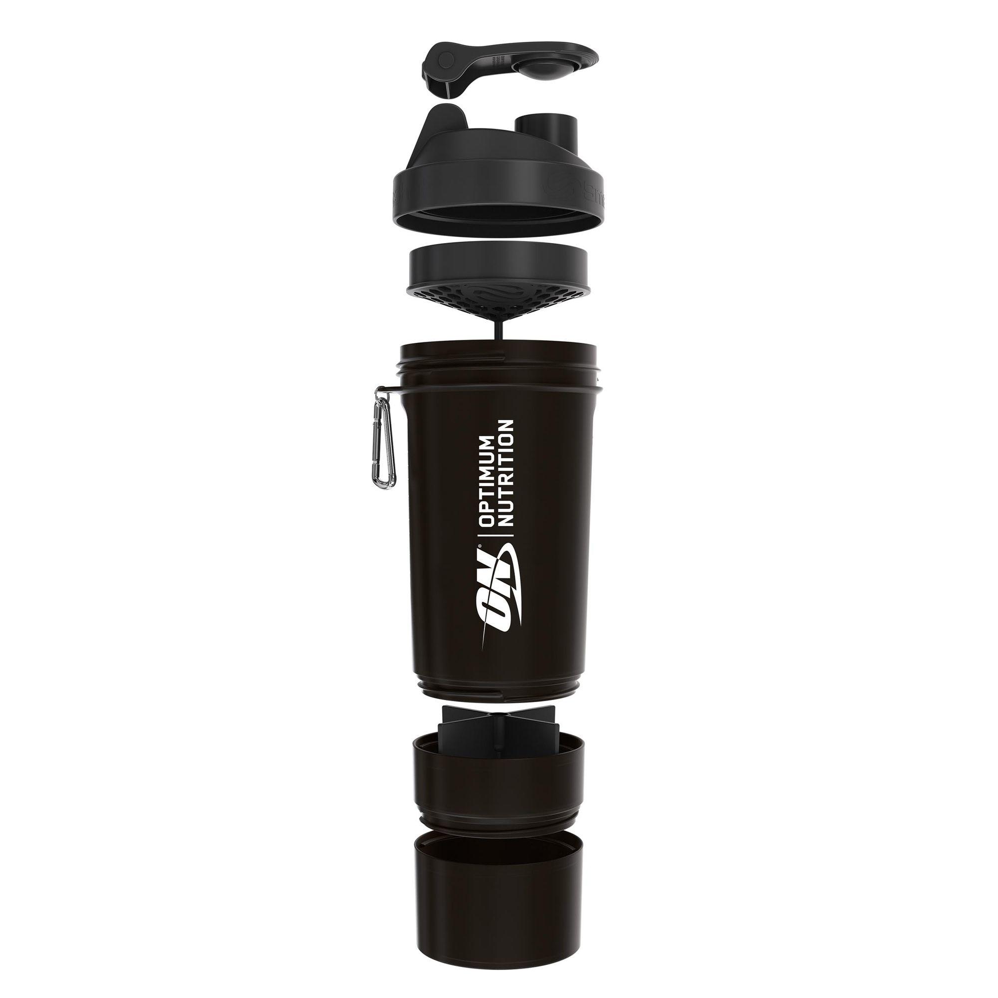 Shaker 600 ml met opschroefbare doosjes 2/3