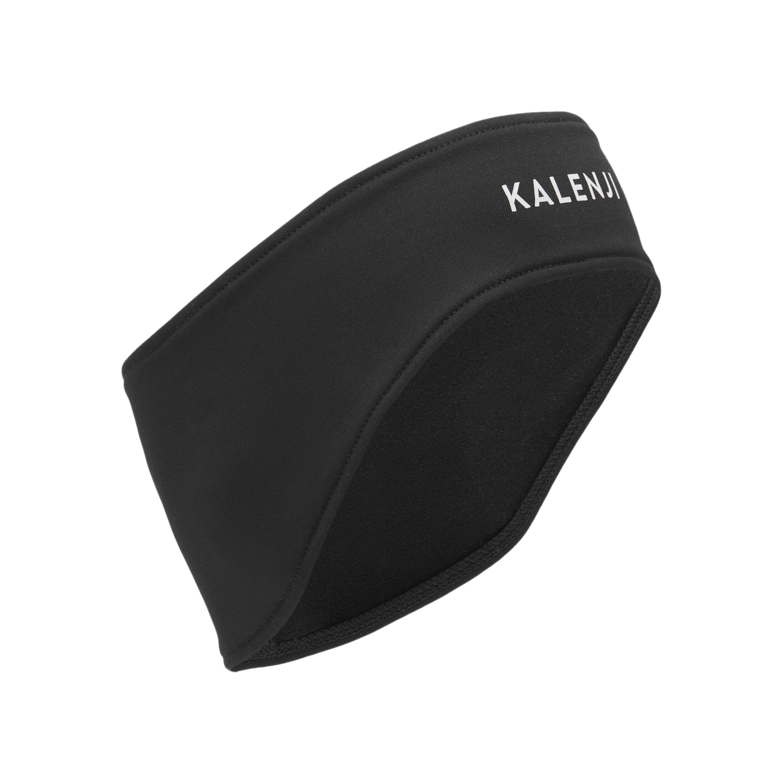 Warme hoofdband voor hardlopen zwart