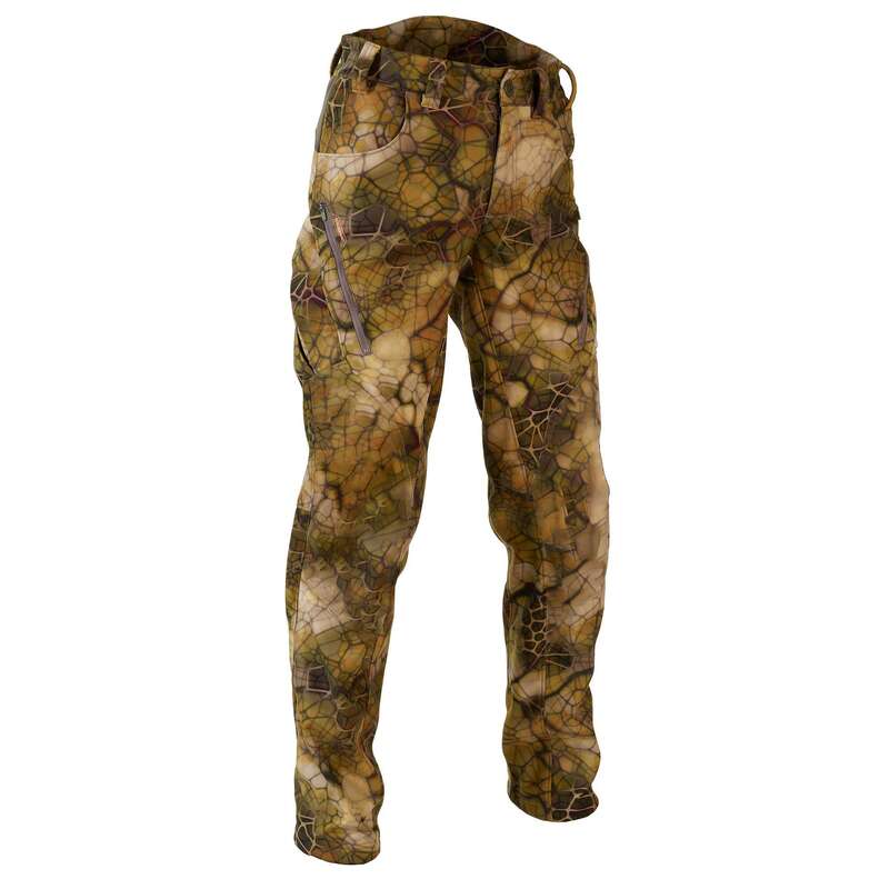 STALK CLOTHING DRY/WET WEATHER - Softshell Trousers 500 FURTIV SOLOGNAC