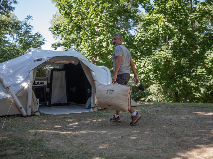 maintaining air for air mattress