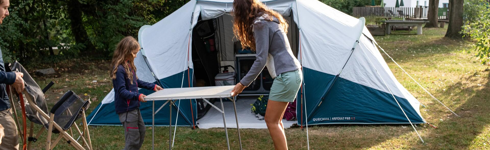 Como montar e desmontar uma tenda da Quechua?