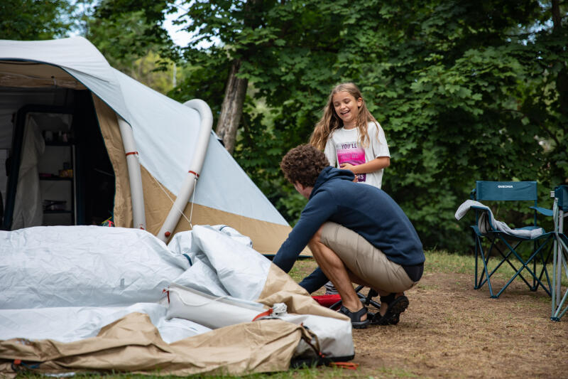 Spodenki turystyczne męskie Quechua NH100 Fresh