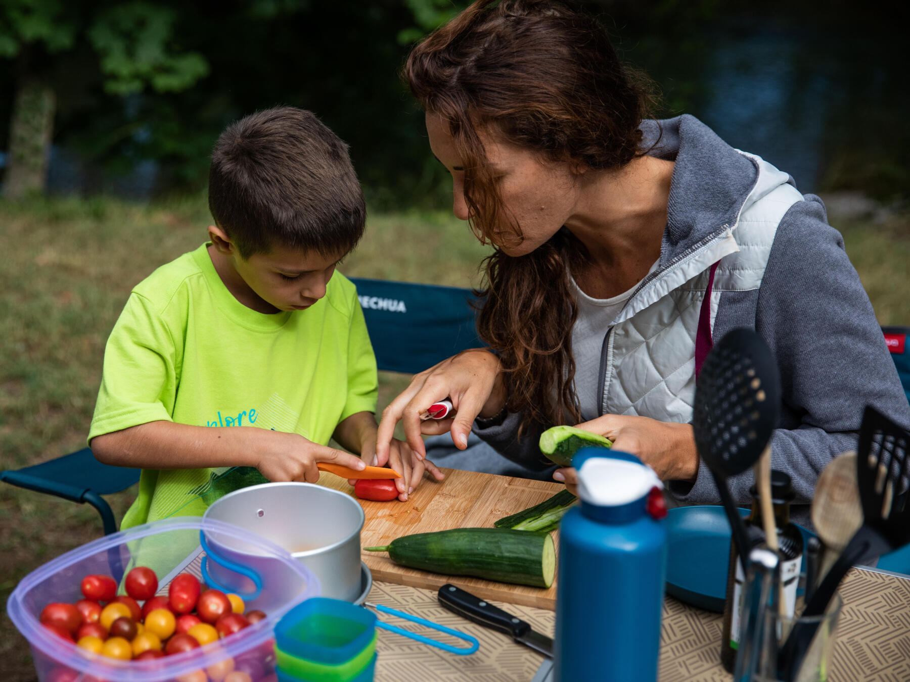 special family camping menu