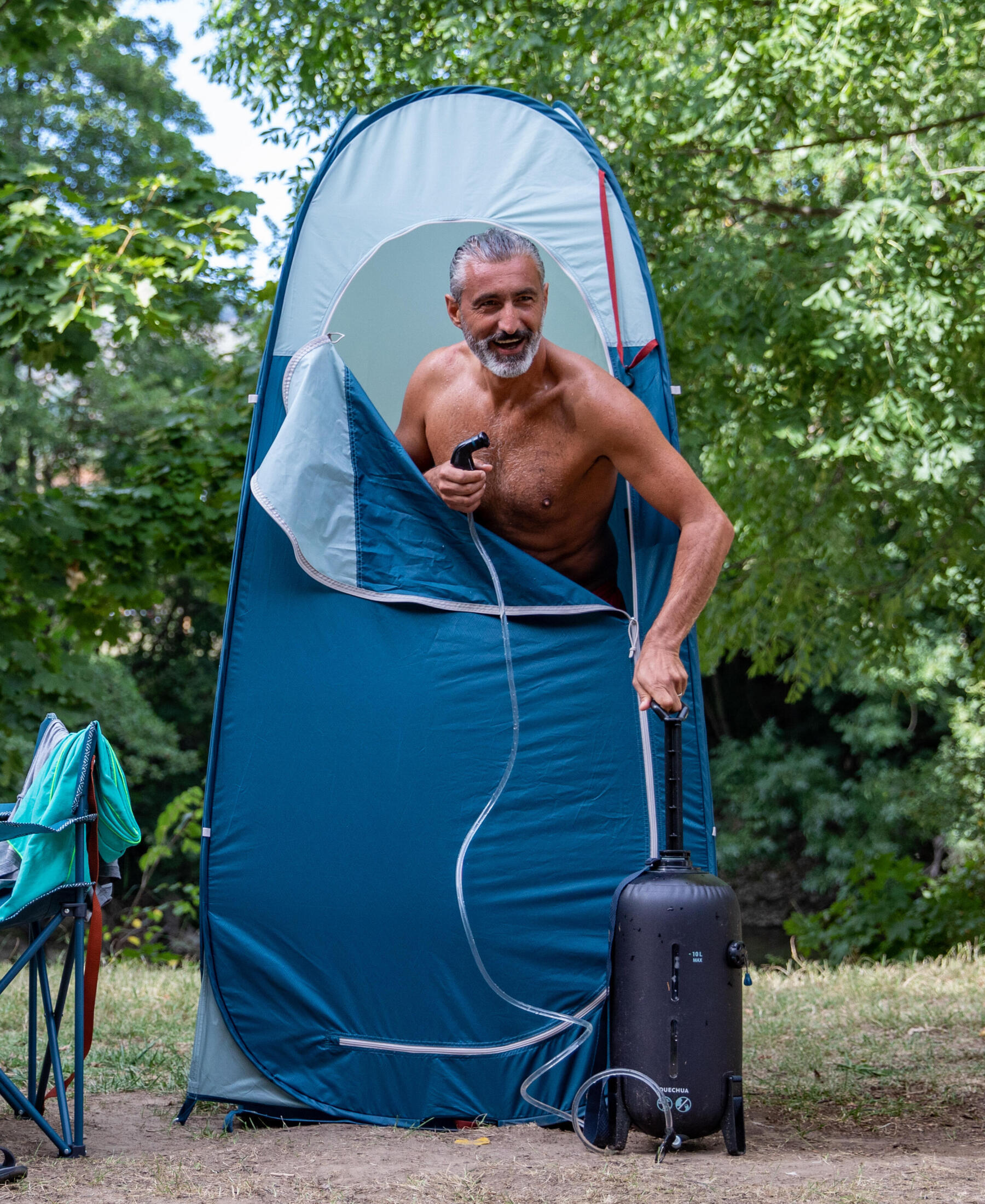 How to choose a portable shower