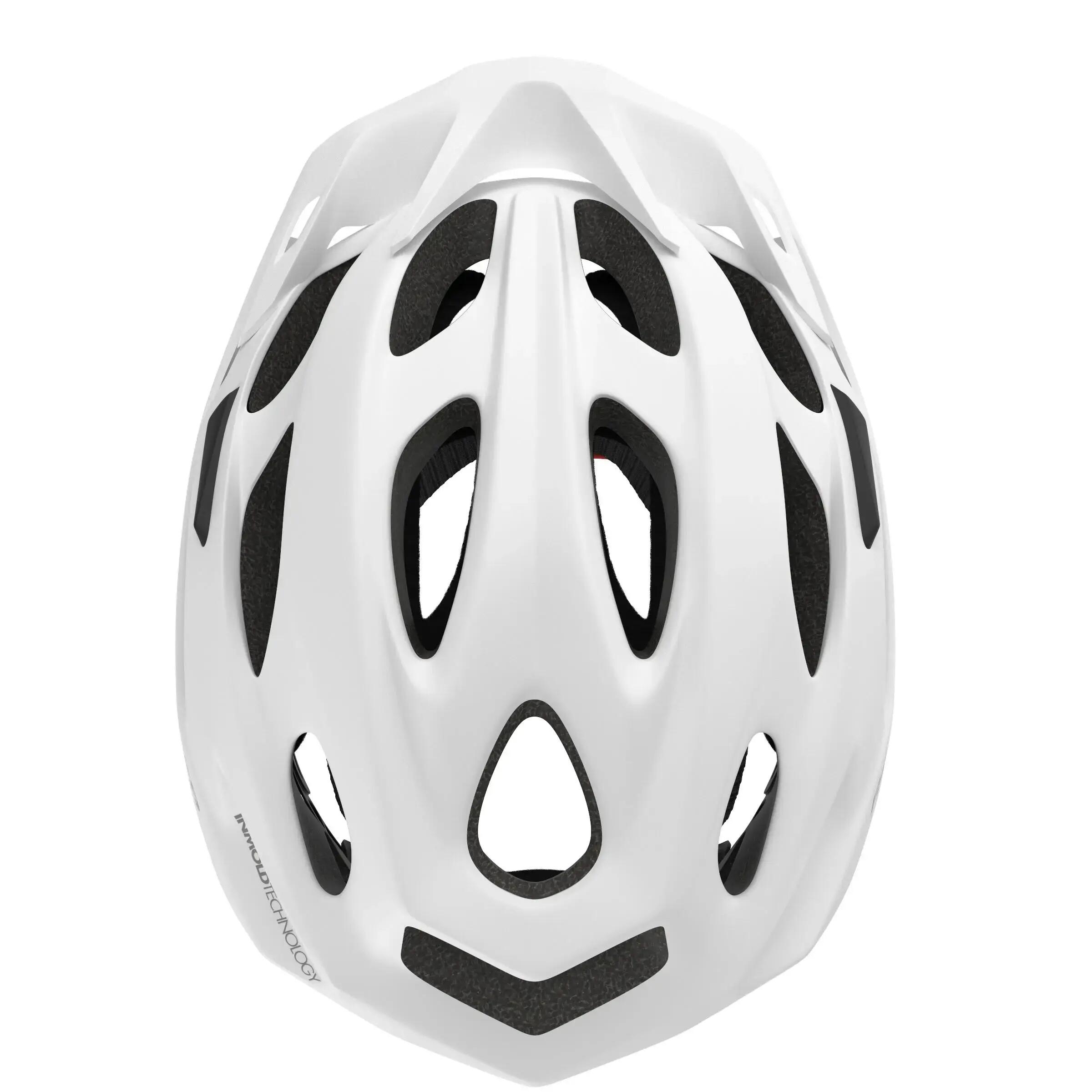 ST 500 Mountain Bike Helmet - White 7/10