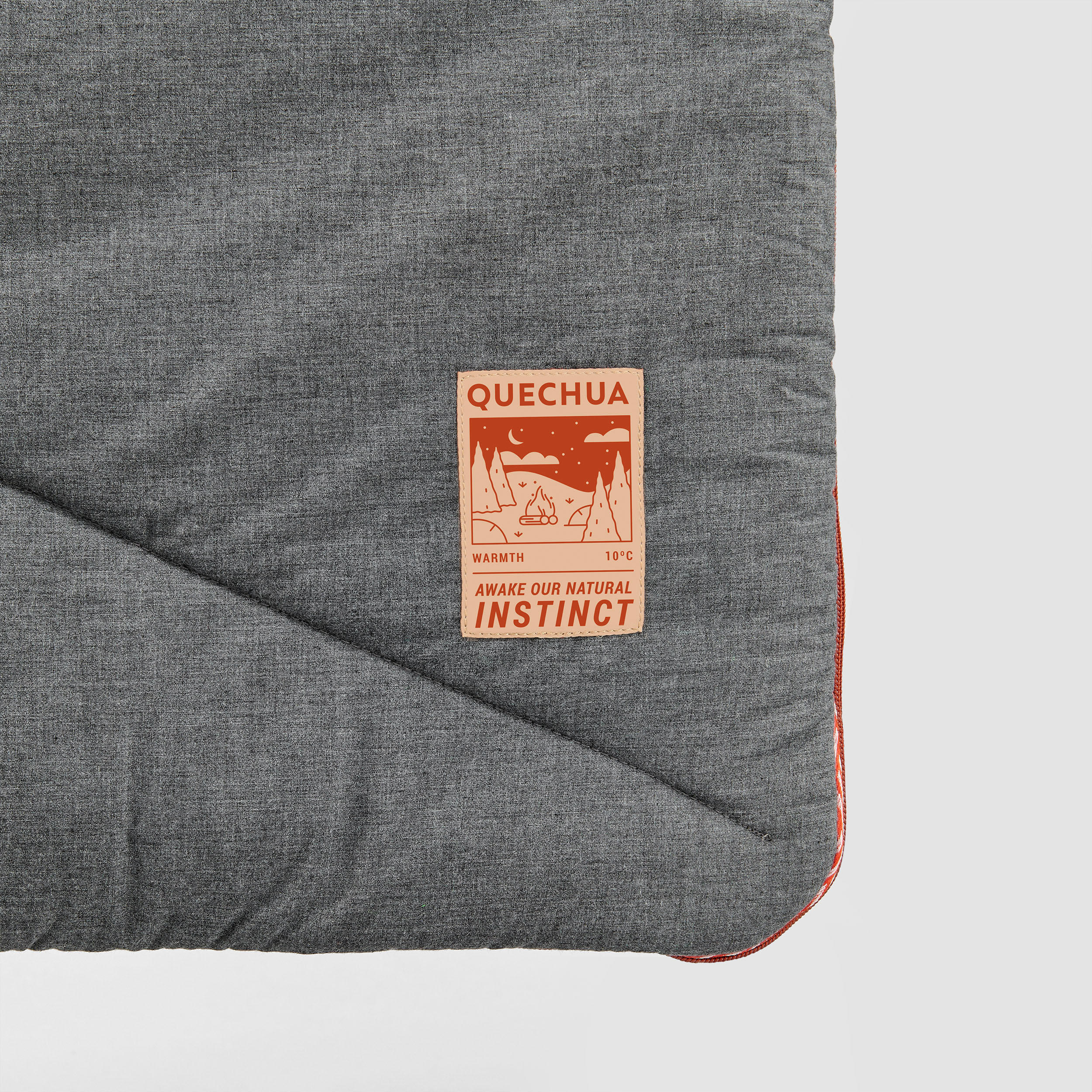 COTTON US CAMPING SLEEPING BAG - ARPENAZ 10° COTTON 6/7