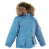 Winterjacke Winterwandern SH500 Ultra-Warm Kleinkinder Mädchen 92–116cm hellblau