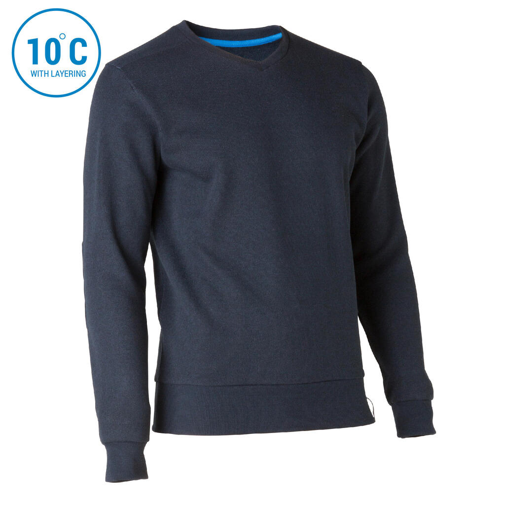 Men’s hiking jumper - NH150 - V-neck